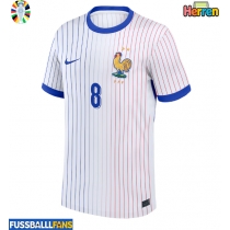 Frankreich Aurelien Tchouameni #8 Auswärtstrikot EM 2024 Kurzarm